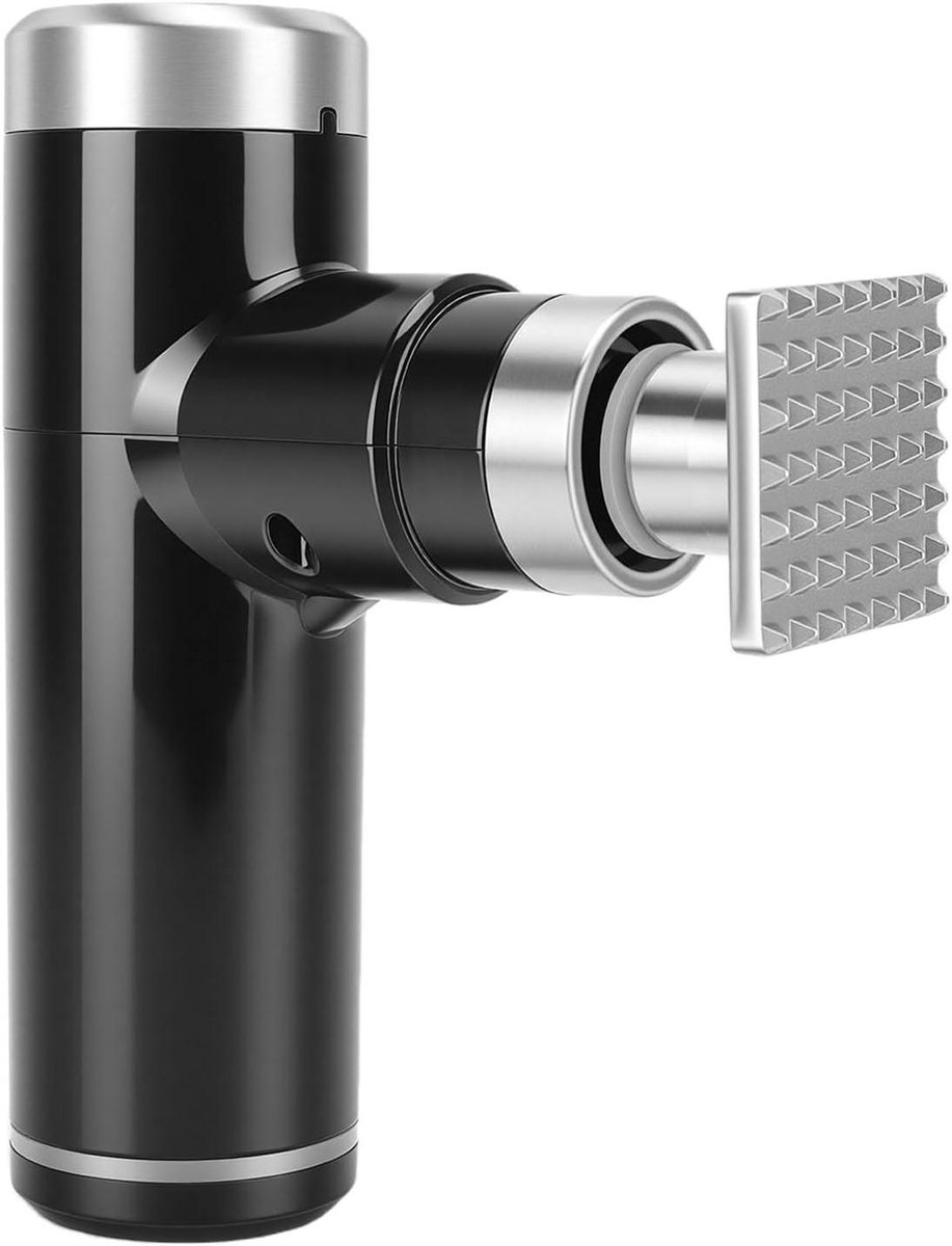 Elektrische Vleesvermalser - Vleeshamer - Mals Vlees Maken - Oplaadbaar Draadloos - 13 cm - Zilver