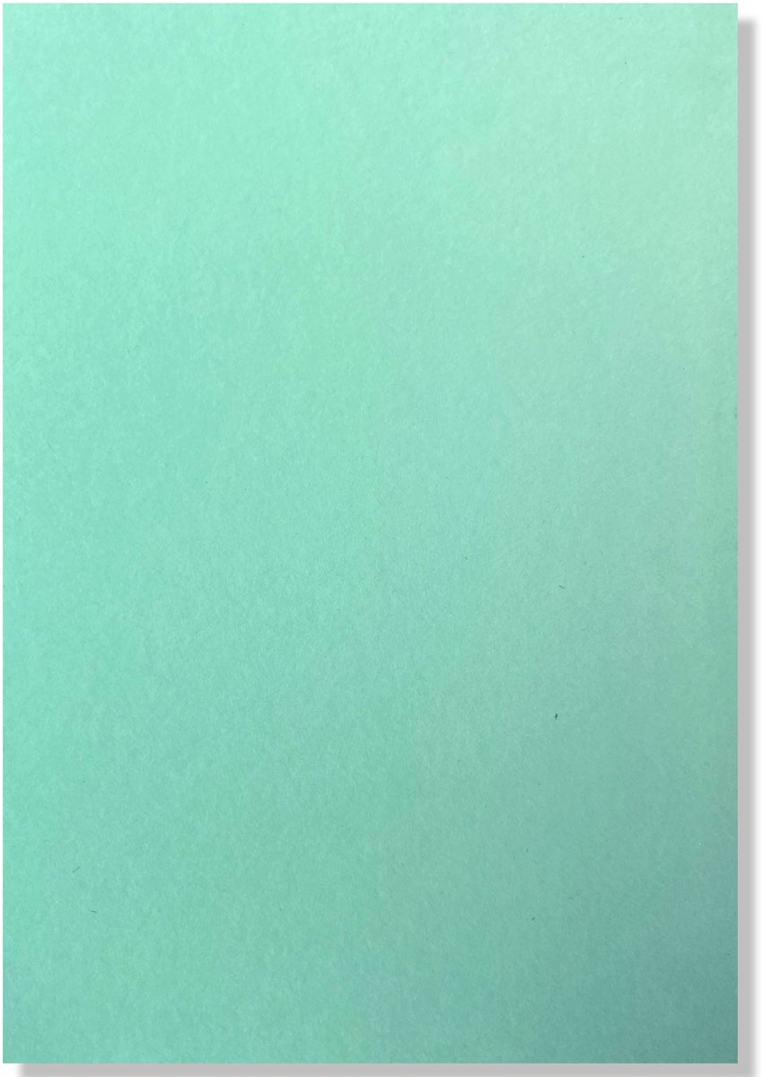 Cards & Crafts 100 x Hobbykarton Licht Groen - A4 - Hobbypapier - Cardstock 29,7x21cm - 250g/m²