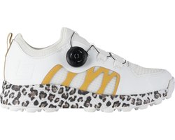 Brabo Elite QuickLock Senior Turf Hockeyschoenen White/Leopard