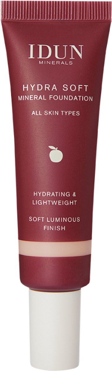 IDUN - Hydrasoft Mineral Foundation - Signe - HSMF - 30 ml