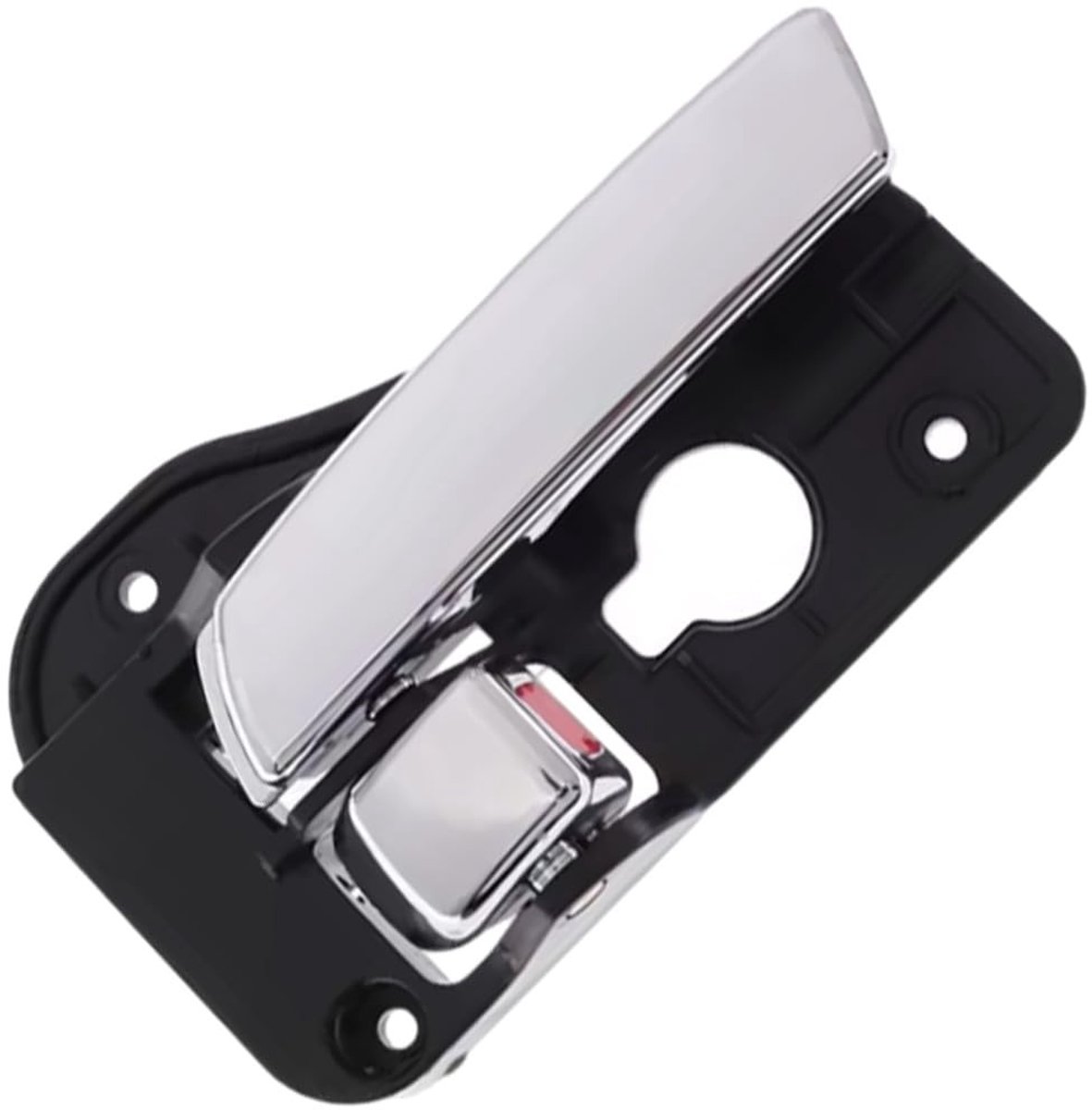 Dailygoods- Binnendeurklink Zwart Chroom - Deurgreep Auto - Compatibel met Kia Rondo (2007-2012) - Kunststof/Metaal - Linksvoor/Linksachter/Rechtsvoor/Rechtsachter - Onderdeelnummer 82620-1D000