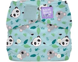 Miosolo alles-in-één herbruikbare luier in Little Paws