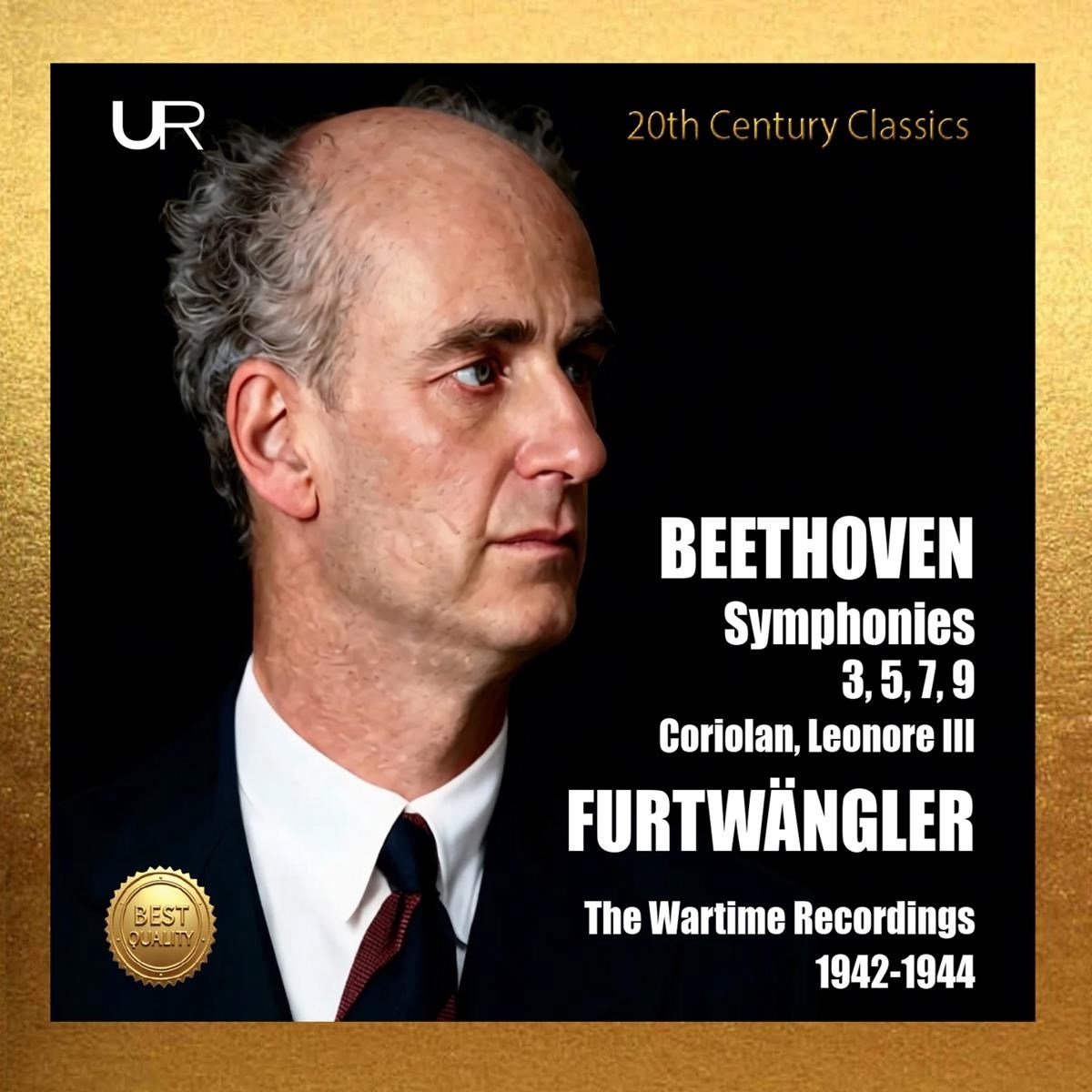 Wilhelm Furtwangler - Beethoven: Symphonies 3, 5, 7, 9 (CD)