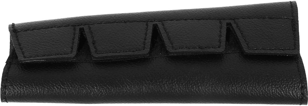 Dailygoods- Handbeschermer Premium Leer - Handgreep Franse Hoorn - Antislip - Eenvoudige Installatie - Bescherming tegen Krassen - Verbeterde Grijpkracht