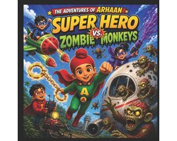 Super Hero vs. Zombie Monkeys