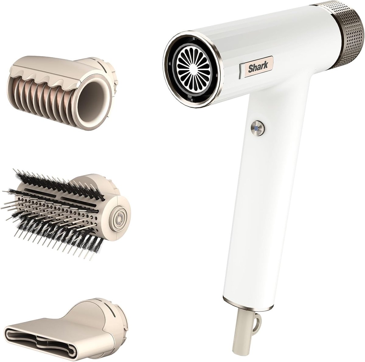Thijox - Haardroger & Finisher voor Glad en Golvend Haar, 3 Stylers, Sneldrogend, Ionen Technologie, Thermische Bescherming, Ideaal voor Alle Haartype