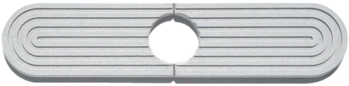 Inovra- Kraanbeschermingsmat 2 Stuks - Diatomiet - Druppelopvangbakje - Sneldrogend - Antislip - Slijtvast - Druppelopvangmat