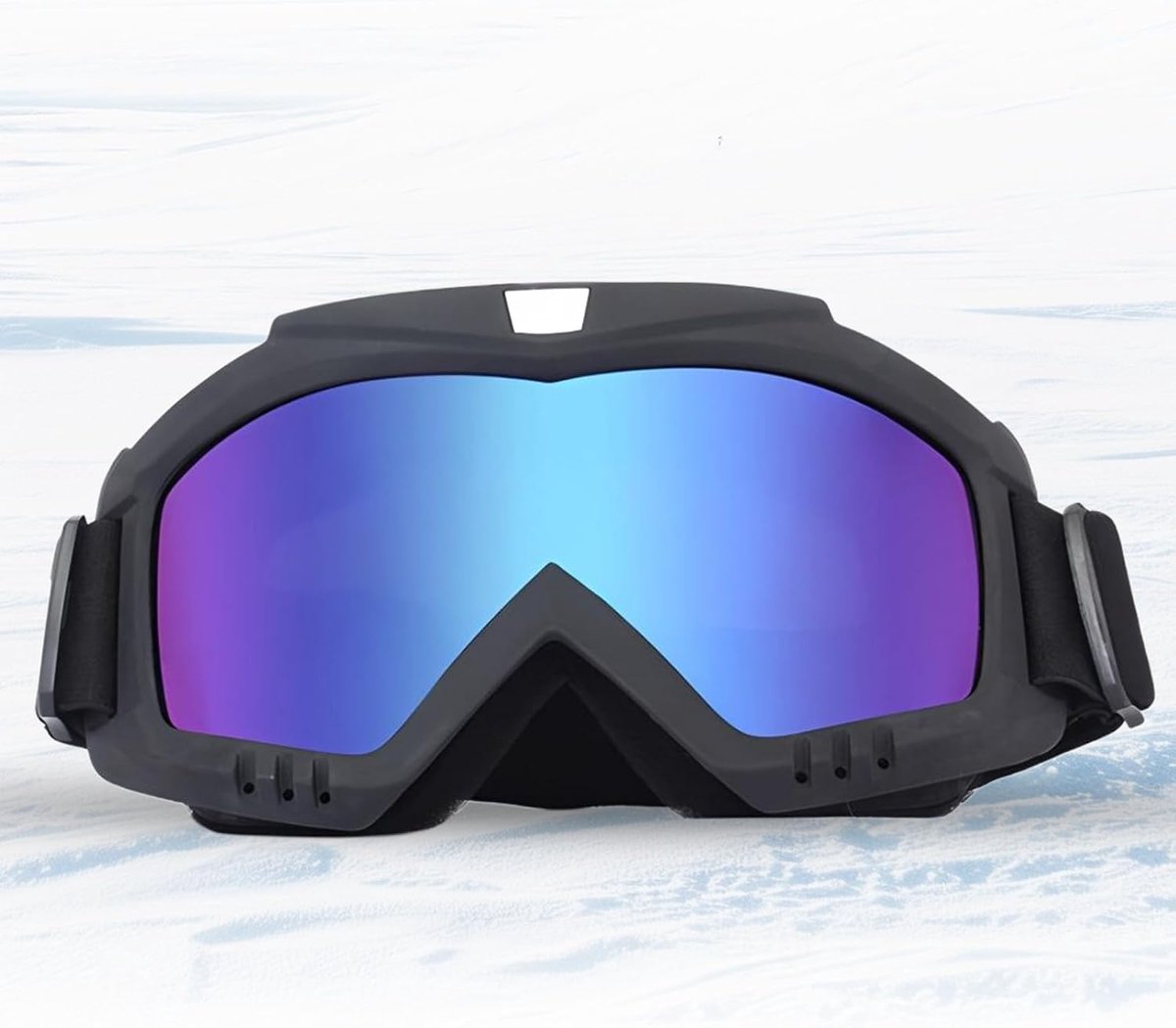 Thijox - Snowboard-skibril voor Heren en Dames, Anti-condens Wintersneeuwbril, Lichtgewicht Skibril met Wisselglazen, Ideaal voor Skiën, Motorrijden,