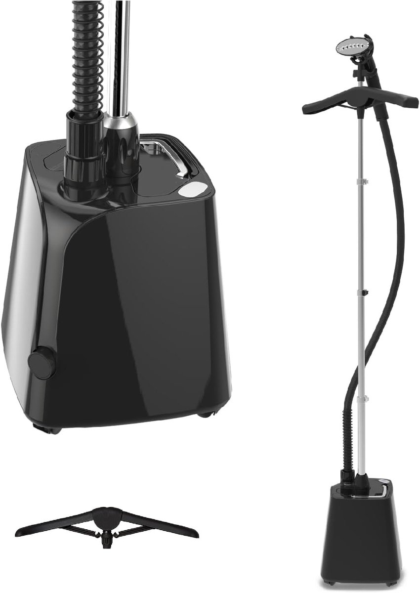 Thijox - Stoomstrijkijzer 1800W 40g/min Verticaal Strijkijzer met 1800ml Waterreservoir - Verwijdert 99,99% Onzuiverheden - Klaar in 60s met Drievoudi