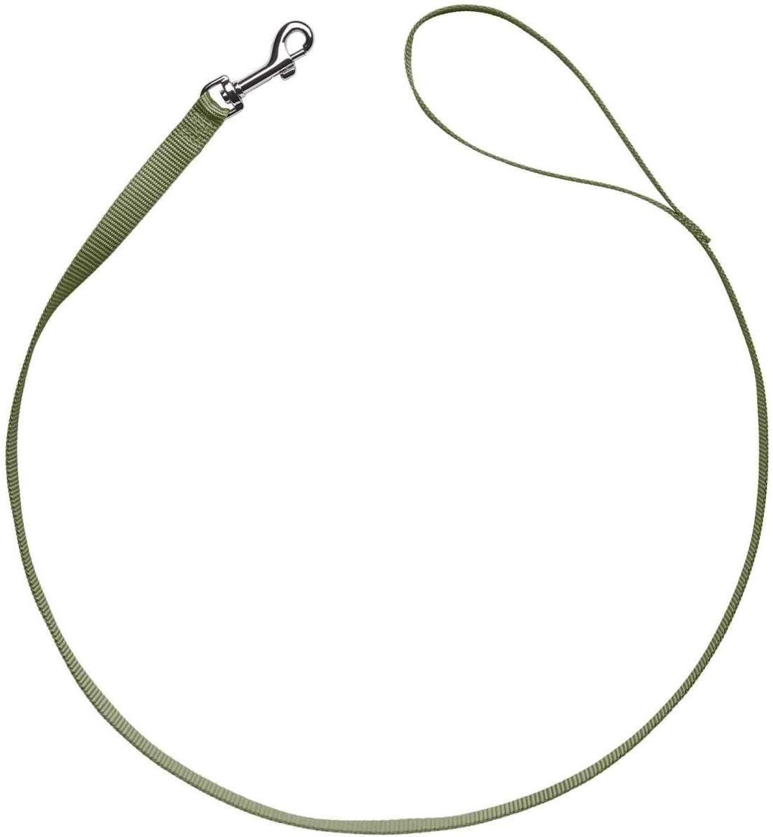 Hondenriem - Hondenlijn - Dagelijks Gebruik - Scheurbestendig Polyester - 100 cm - Olijfgroen
