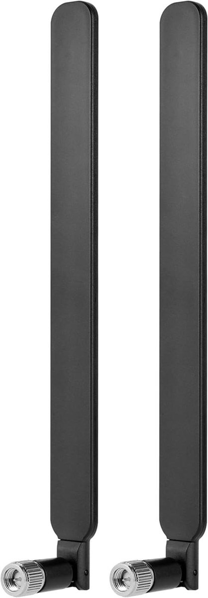 LTE Antenne - WLAN Antenne - Signaal Verbeteren - 10dBi Omnidirectioneel - 2 Stuks - Zwart