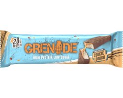 Grenade Grenade High Protein, Low sugar - Protein bar - Choc Chip Cookie Dough - 21g eiwit - 12 x 60g - Eiwitreep - Diverse smaken
