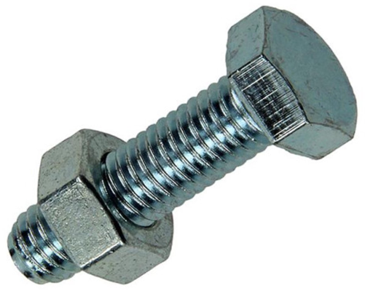 Mack TAPBOUT + MOER VERZINKT 25ST M8 X 30MM