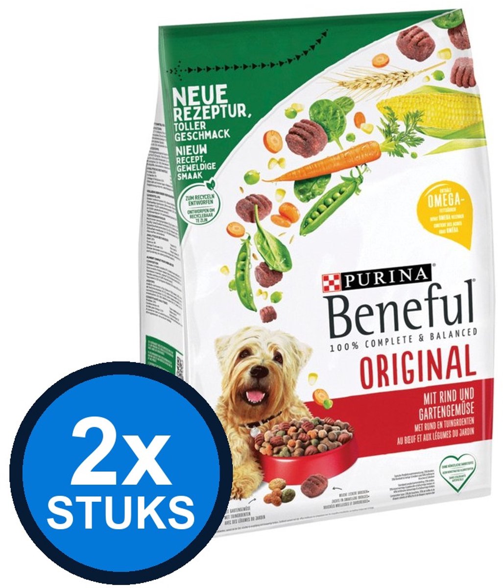 Beneful Beneful - Original Rund & Groenten - Hondenvoer Droogvoer - 2.8 kg