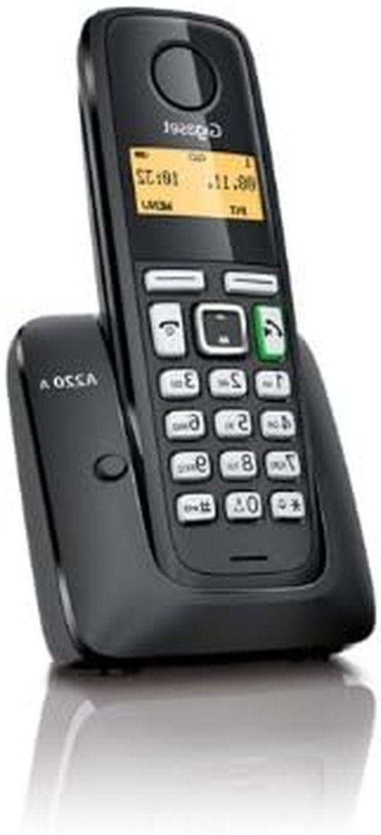 Draadloze Telefoon - Huistelefoon - Thuis Bellen - Groot Display - 14 Inch Scherm - Zwart