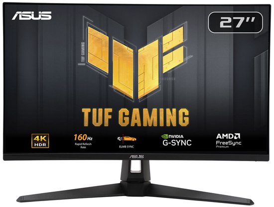 ASUS TUF Gaming VG27UQ1A 4K Monitor 160Hz G-Sync Compatibel - ASUS Europe - €289,00
