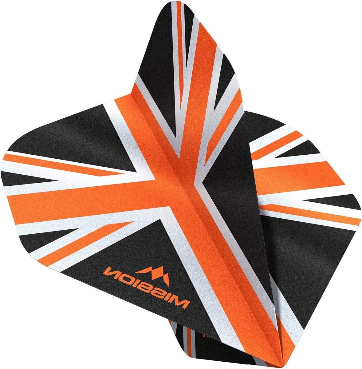 Dart Vluchten - Vliegjes Set - Precisie Darts - 100 Micron Materiaal - Standaard Vorm - Oranje
