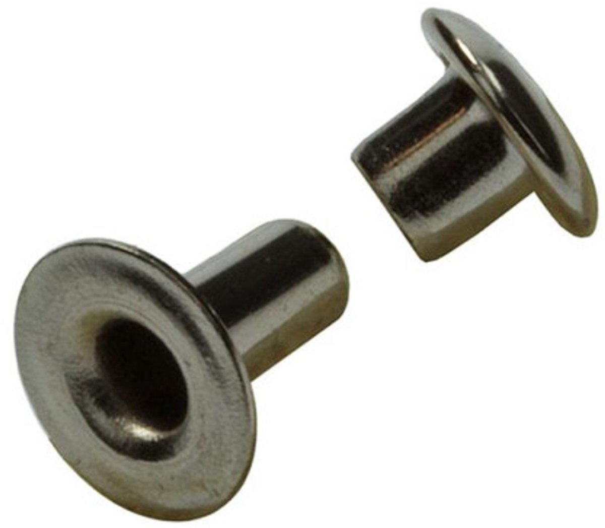 Mack Messing Vernikkelde Klinknagels 11 stuks 3,3 x 7,0 mm