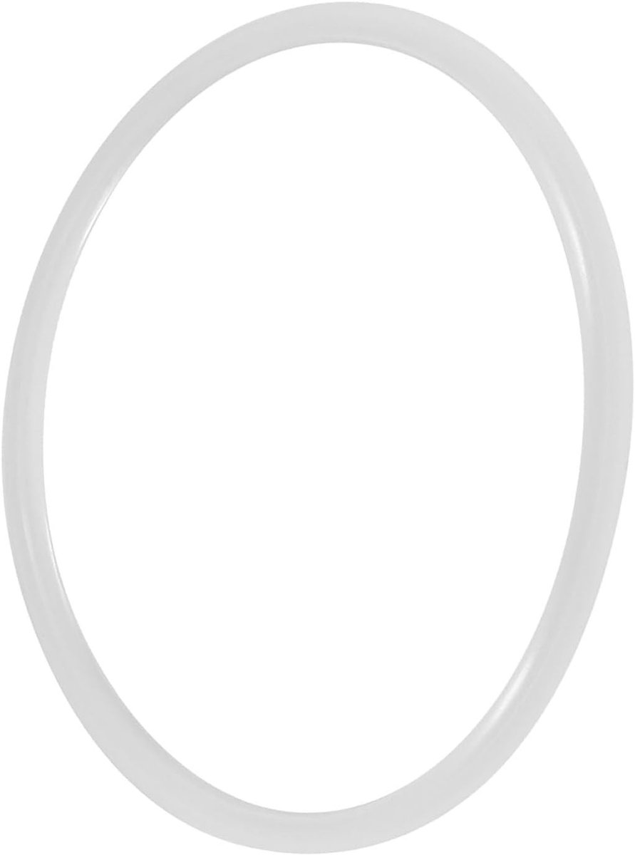 Vervangende heldere siliconen afdichtring, voedselveilige silicone, efficiënte afdichting, eenvoudig te installeren voor 24 cm snelkookpan (diameter 26 cm/10,2 inch)