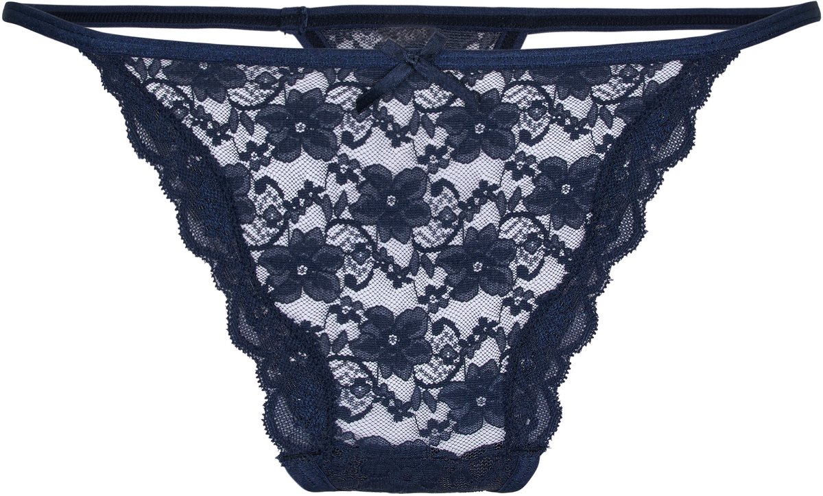 Hunkemöller String Mini Blauw