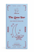 The Cosmic Club The Luna Bar – Pure Chocoladereep met Reishi & Sour Cherry – 100 g