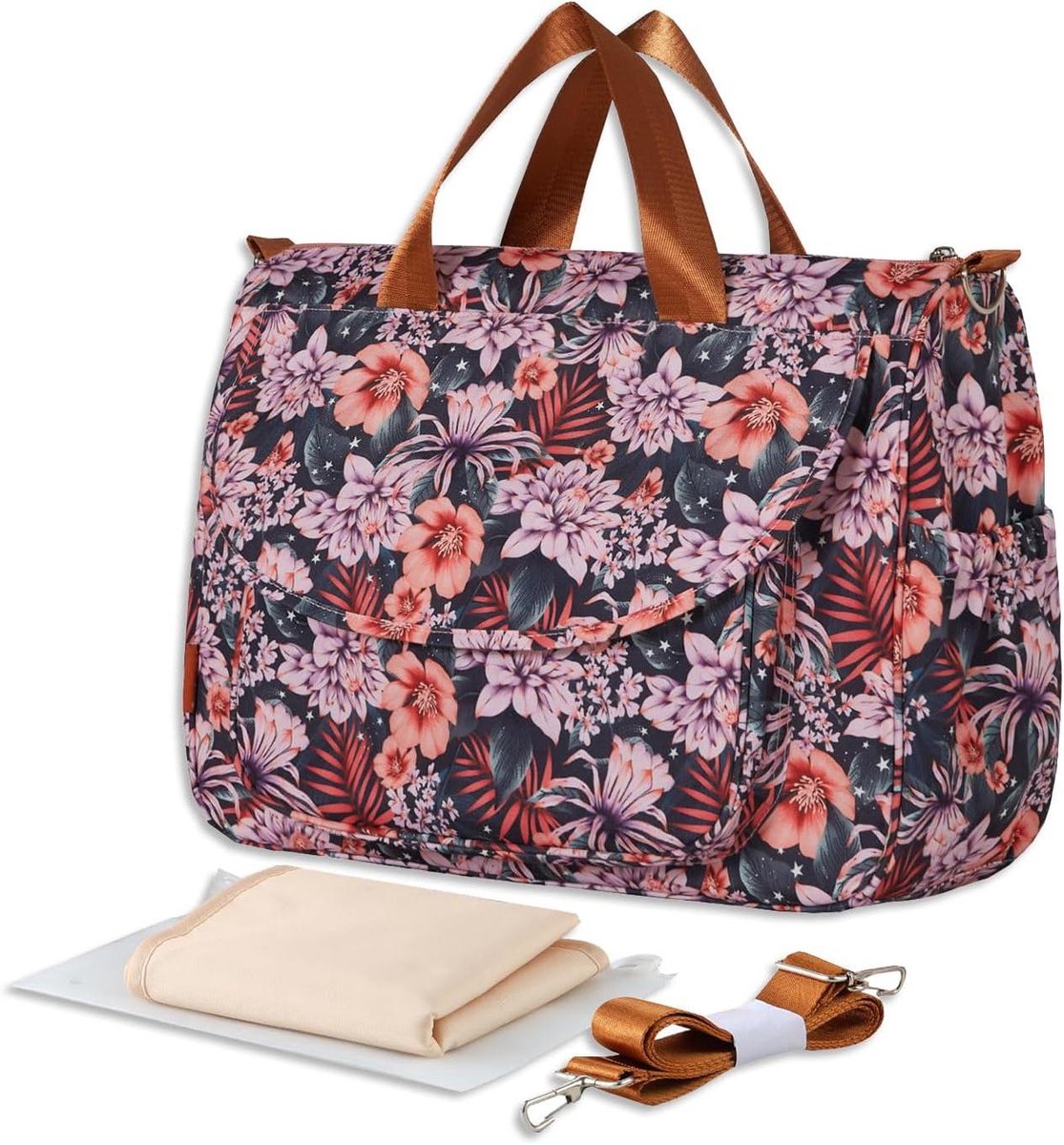 Baby Luiertas - Nappy Bag - Dagelijkse Uitjes - Waterproof Stof - Grote Capaciteit - Stijlvol