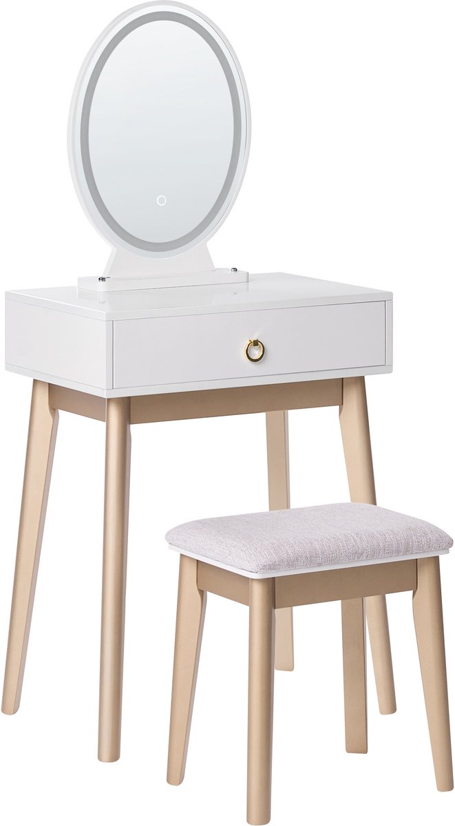 ROSEY - Kaptafel - Wit - MDF