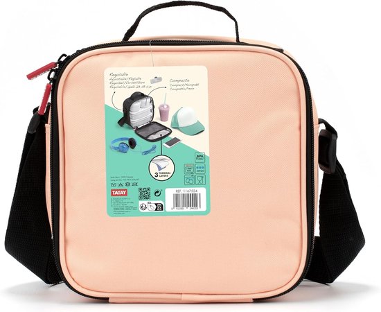Isolerende Lunchtas met 4 BPA-vrije Bewaarbakjes - Compacte Koeltas 3L voor Werk & School — afbeelding 5