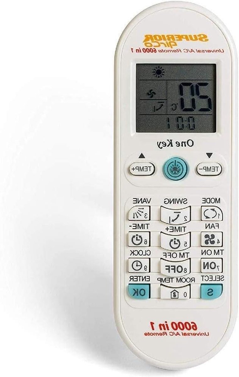 Universele Afstandsbediening - Airco Bediening - Comfort Vergroten - 6000 Functies - 1 - Zwart