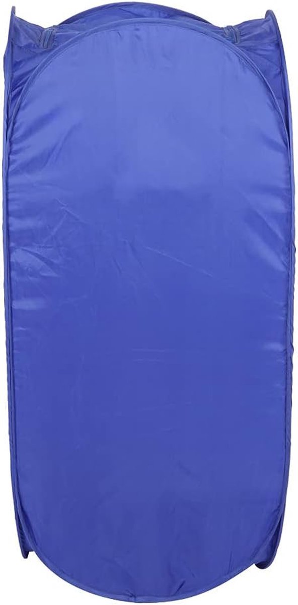 Elektrische Wasdroger Opvouwbare Droger Kleding Drogen Stille Ventilator 105 cm Hoog Blauw