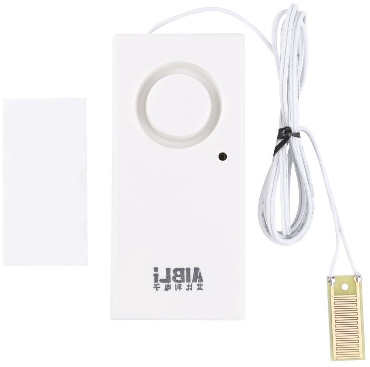 Waterlek Detector - Watermelder Alarm - Voorkom Waterschade - 120 DB Luid - 1m Snoer - Wit