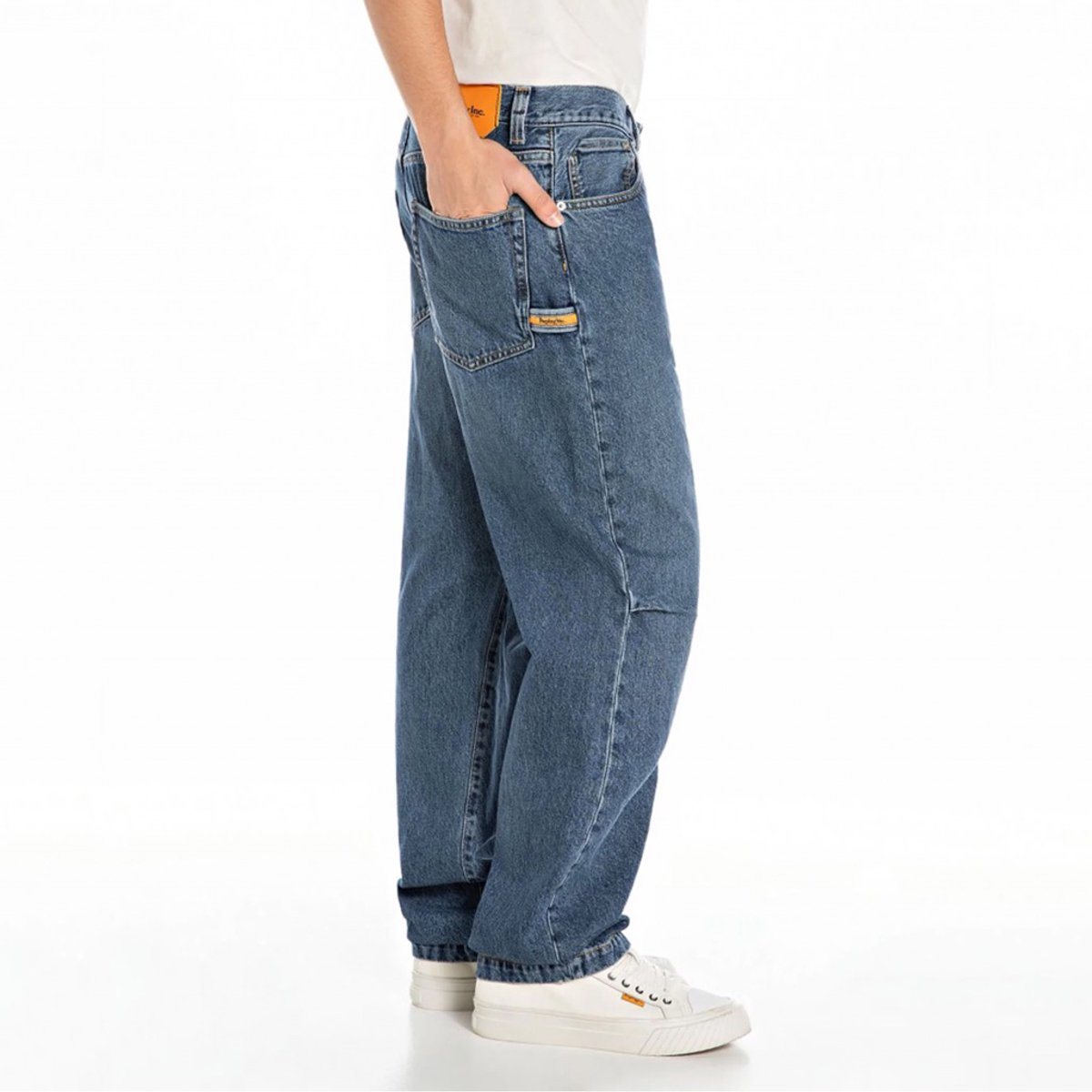 REPLAY STRAIGHT JEANS Blauw 30 EU