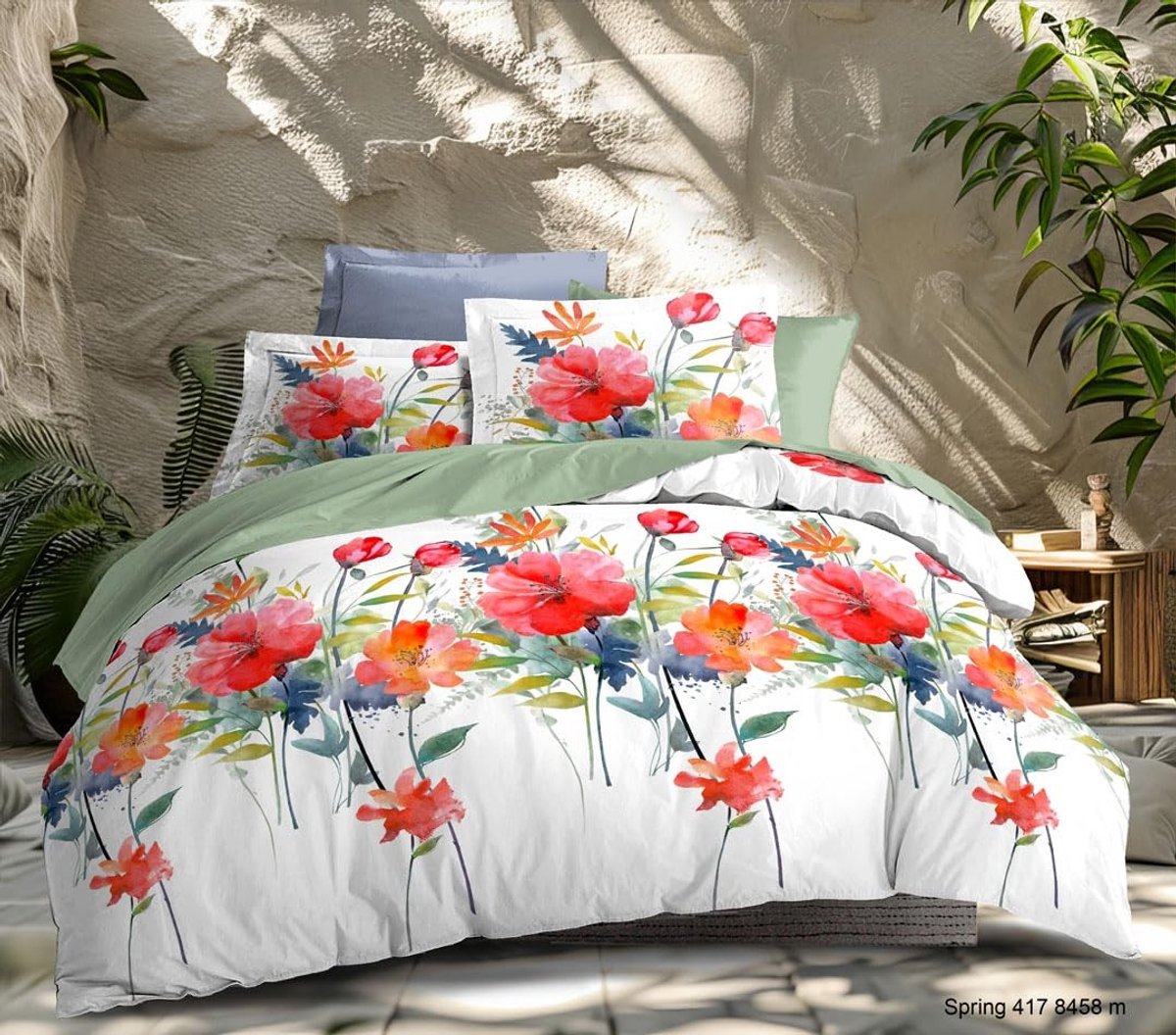Dailygoods - 4-delige Lakenset - 100% Katoen - Voor 2 Personen