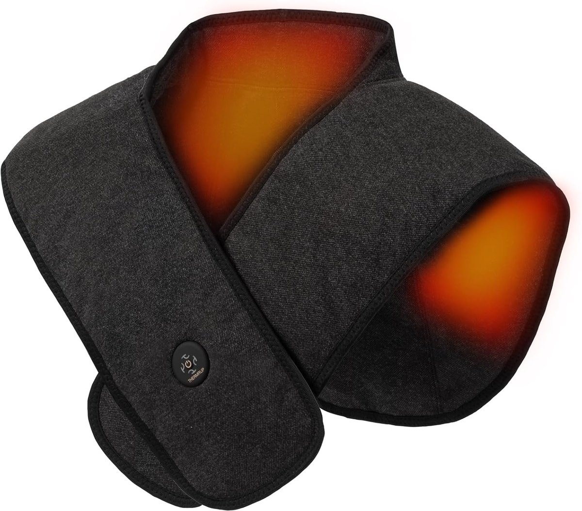 SnelShoppen - Infrarood Mobiel Warmtekussen voor Nek en Schouders - Draadloos en Batterijgevoed - 3 Temperatuurniveaus - Ideaal voor Thuis, Sport, Ont