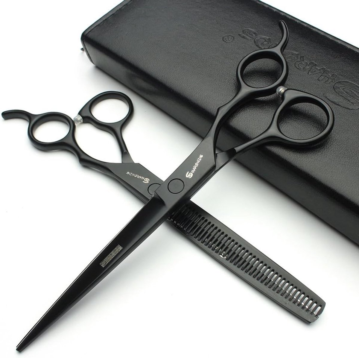 Professionele 7 Inch Kappersschaar voor Haarstyling - Knip- en Thinnerschaar voor Precisie en Comfort