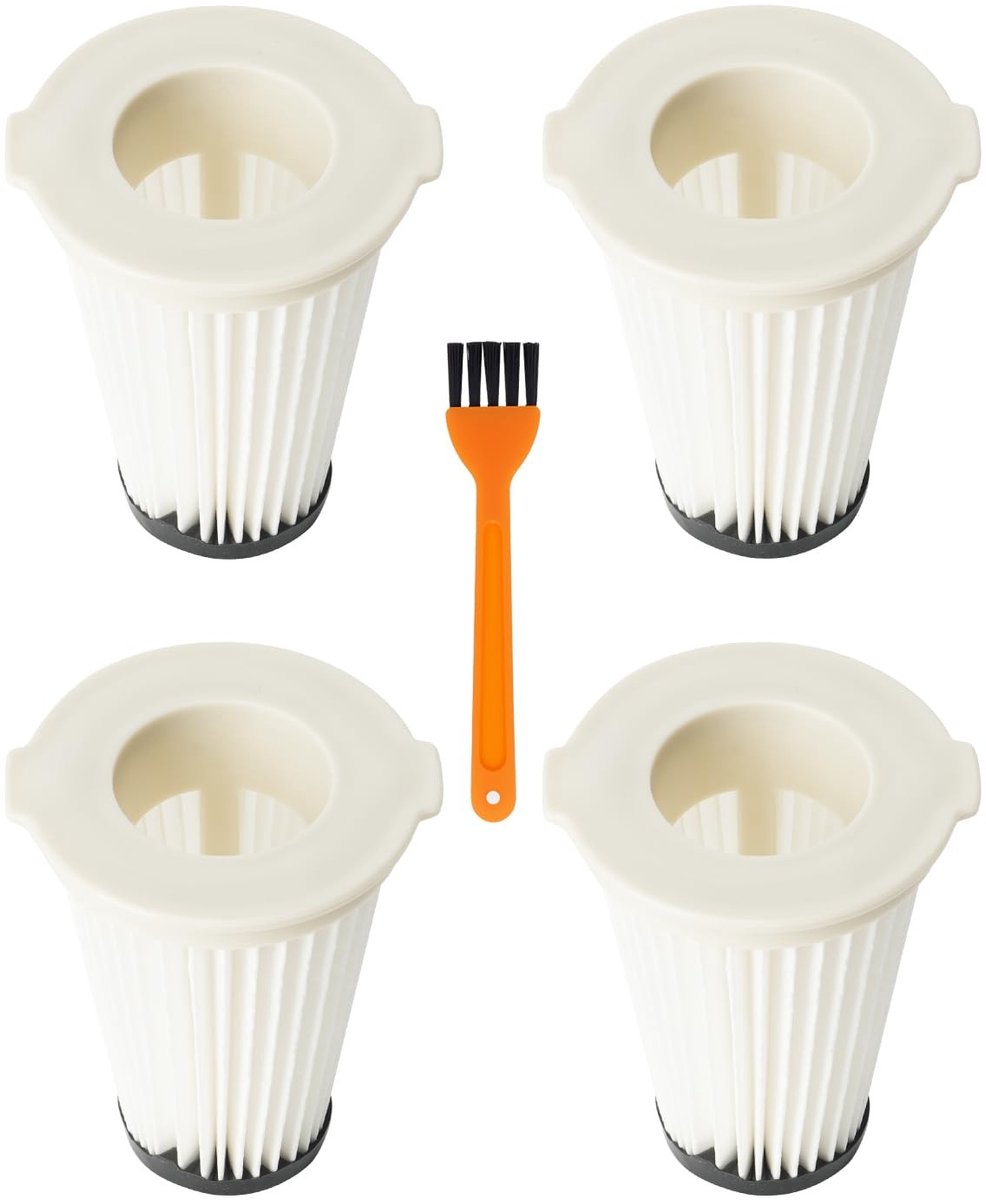 Dailygoods - Set van 4 Filters voor TE-SV 18 l Stofzuiger - Hoogwaardige Vervangingen