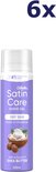 Gillette Satin Care scheergel voor de droge huid met shea butter. 6x 200 ml.