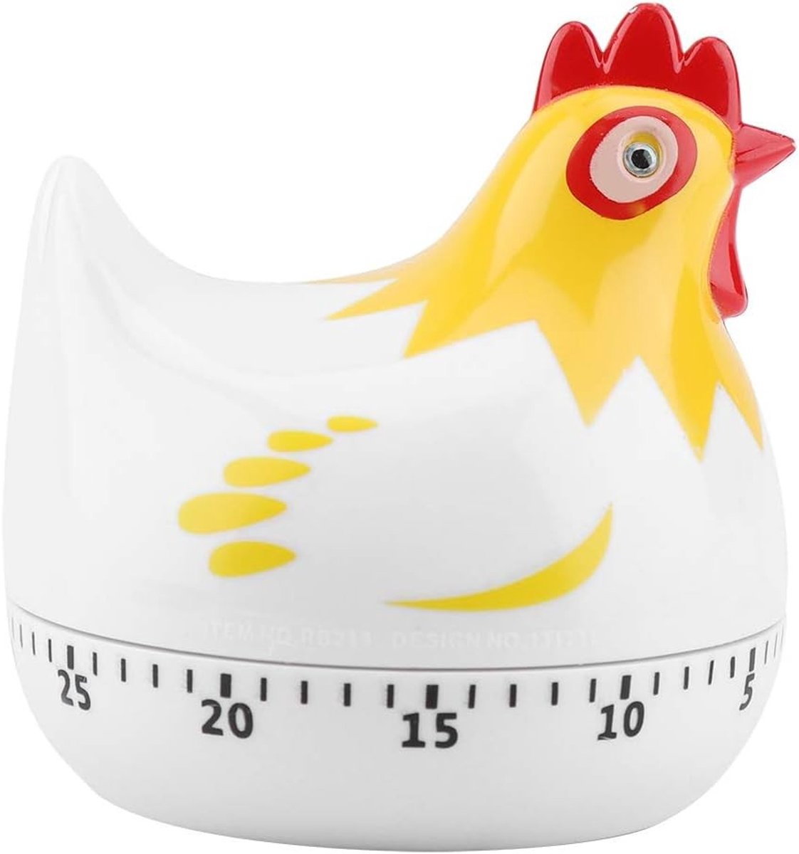 Duurzame Keuken Timer met Luide Alarmfunctie voor Koken, Bakken en Dagelijkse Taken - Betrouwbare Countdown en Herinnering