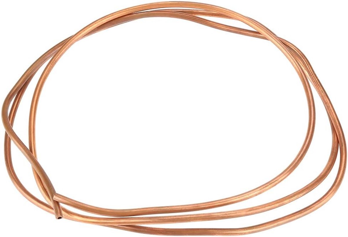 Koperbuis 2m 5mm voor Koeling - Flexibele Kopercoils met 4mm ID en 0.5mm Dikte voor Elektrische Apparatuur