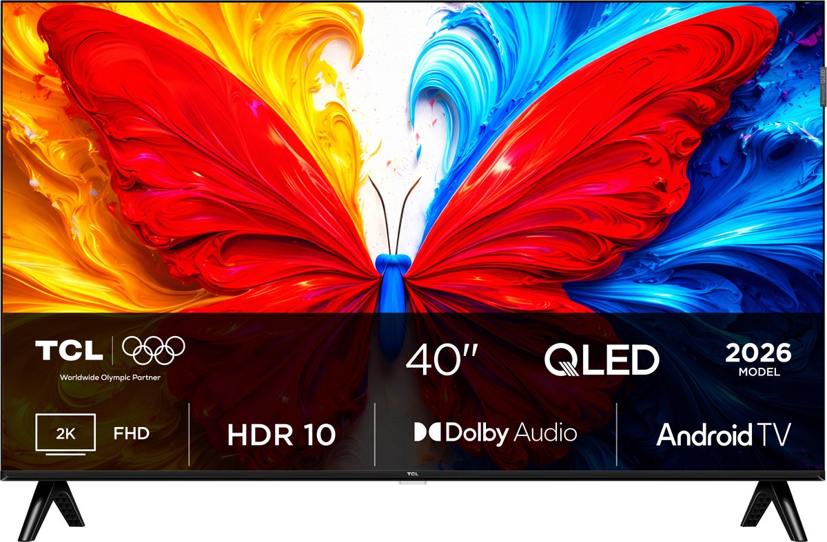 TCL S5L 40S5L tv 101,6 cm (40") Full HD Smart TV Wifi Zwart 300 cd/m²