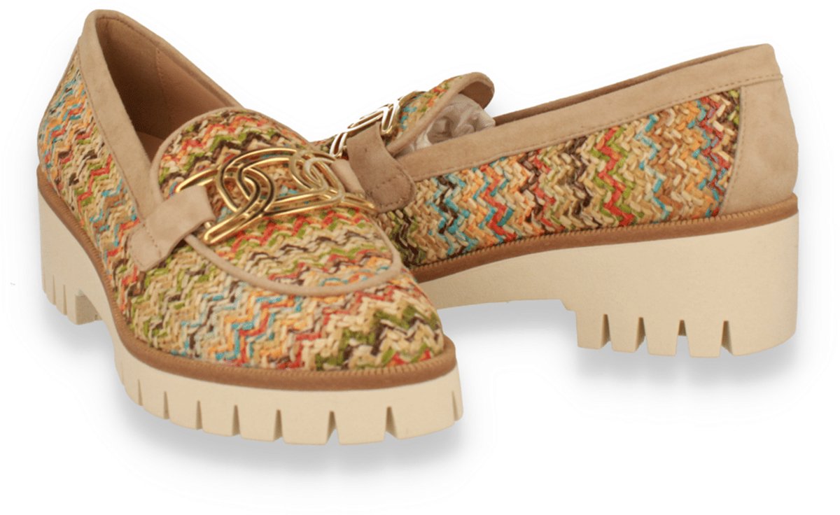 Jhay Dames Mocassin Multicolor | Multicolour | Maat: 38