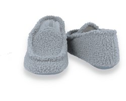 Norteñas teddy sloffen voor dames - grijs