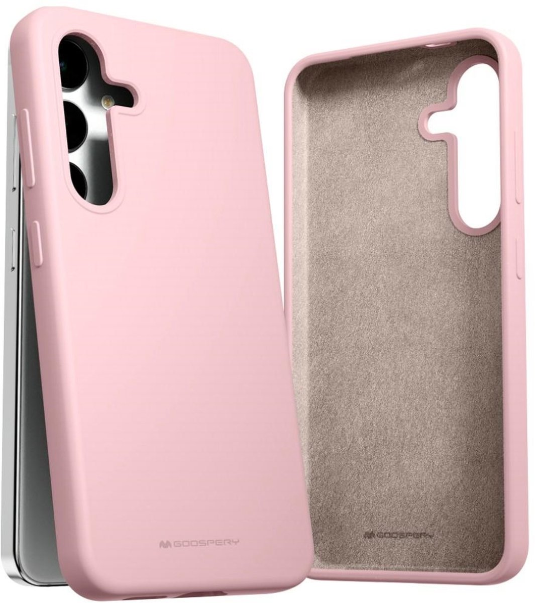 Mercury Silicone Samsung S24 S921 Roze-Zand