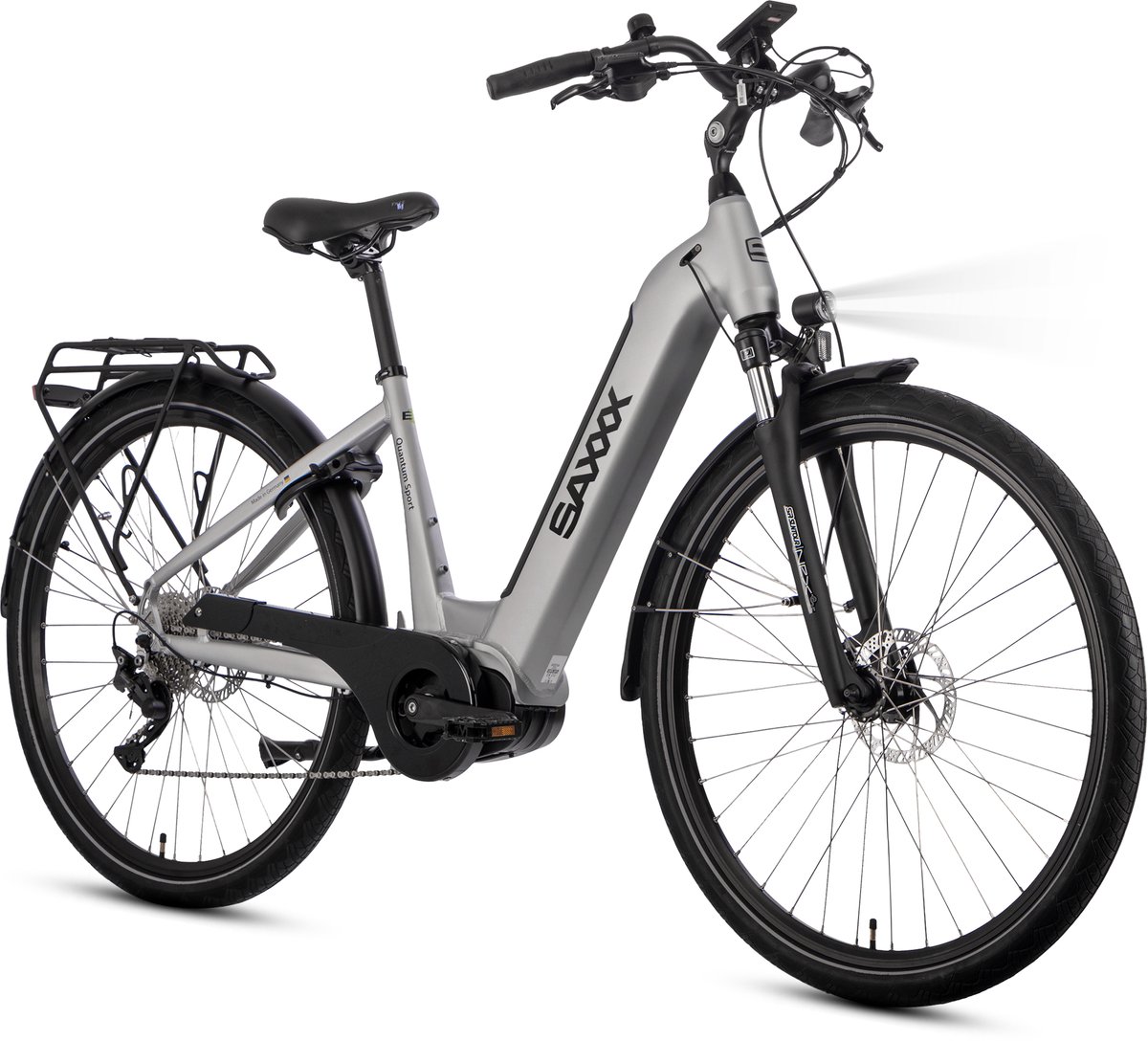 SAXXX 28 inch Stads E-bike - 250W Middenmotor - Tot 100km Actieradius