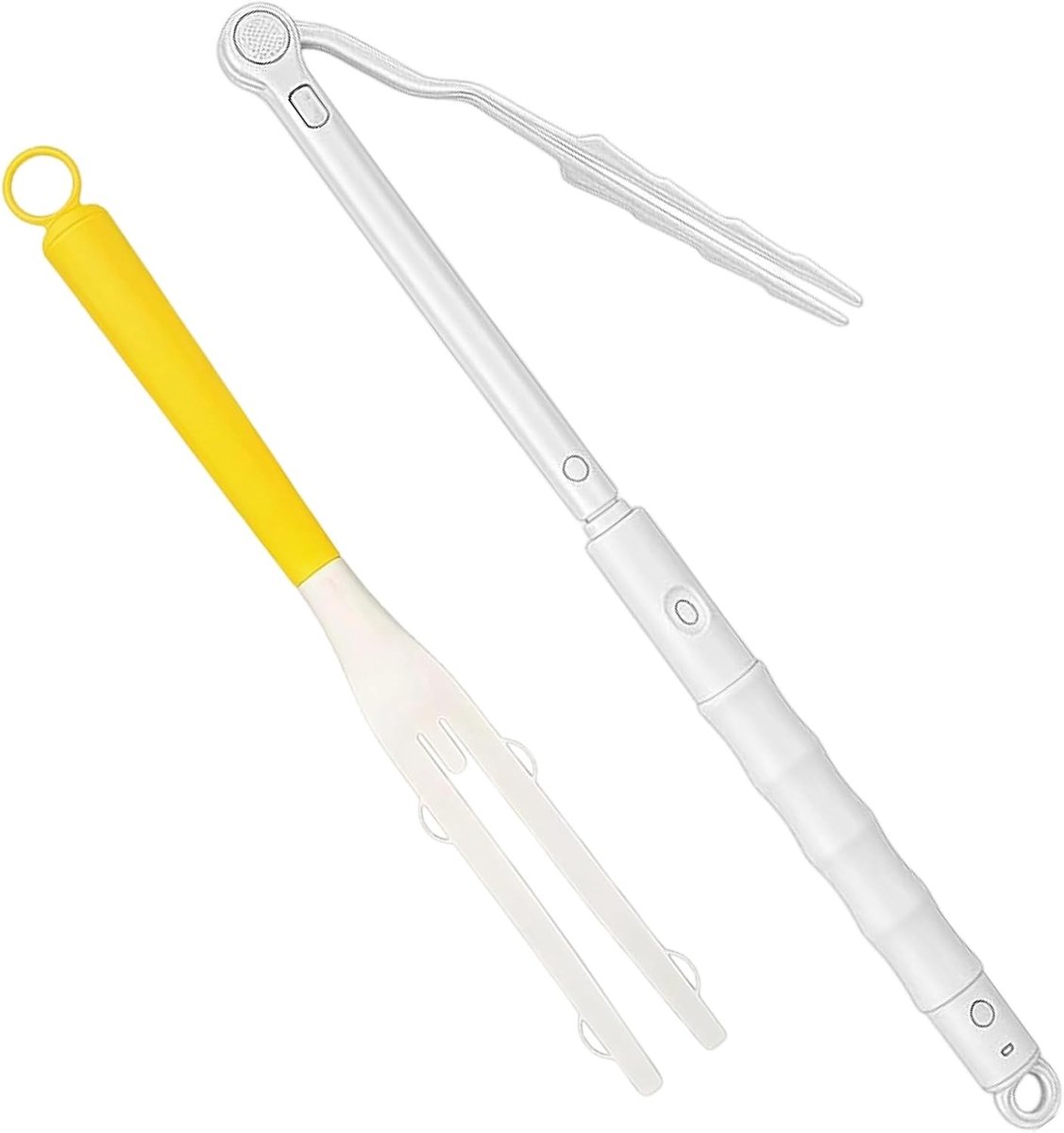 Vervangende handvatten en telescopische stang set, verstelbare en vaste handvatten, verlengbare stang voor stofzuigen en schoonmaken