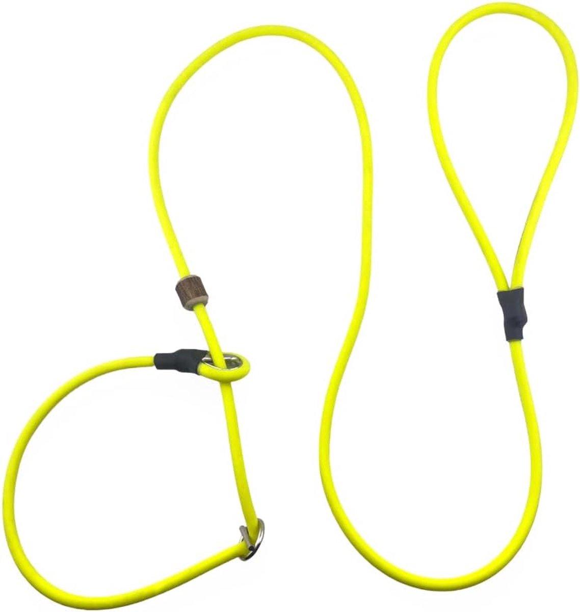 Thijox - Robuuste Biothane Neon Pro Moxonlijn - Waterdichte Hondenriem voor Training, Jacht en Wandelingen - Instelbare Lengte, Weerbestendig, Neonkle