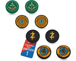 Thijox - Joystick Caps voor Nintendo Switch en Steam Deck - Grip Thumbstick Duimkappen - Silicone Accessoires voor Joy-Con, Switch Lite - Kleurige Dop