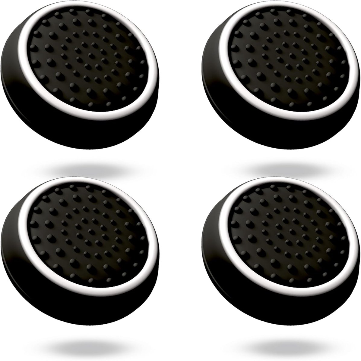 SnelShoppen - Grip & Aim Assist Set voor PS5 Controller - Silicone Thumbstick Caps voor Betere Grip, Precisie en Comfort - Anti-Slip Design - Perfect