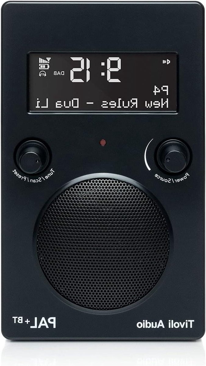 Draagbare Bluetooth Radio - DAB+ FM Radio - Muziek Streamen - Weerbestendige Behuizing - 16+ Uur Afspeeltijd - Zwart
