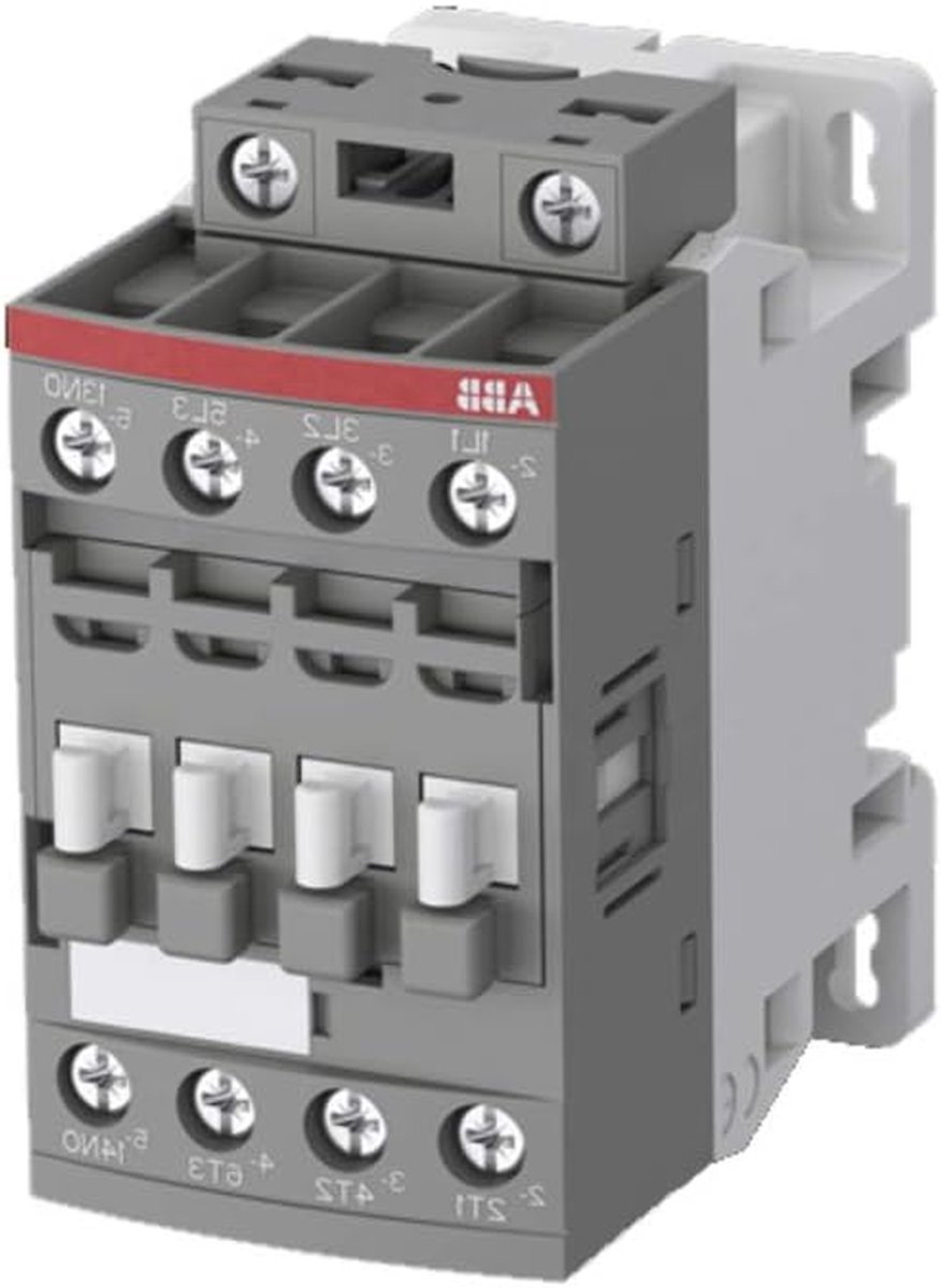 Blokcontactor - Magneetschakelaar - Industriële Automatisering - Energiebesparend Spoelontwerp - 30 Ampère 220 Volt - Grijs